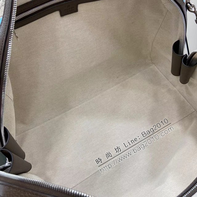 Gucci專櫃古馳2025早秋系列最新款花卉印花男女款手提旅行包旅行袋 jh2686型號：792074